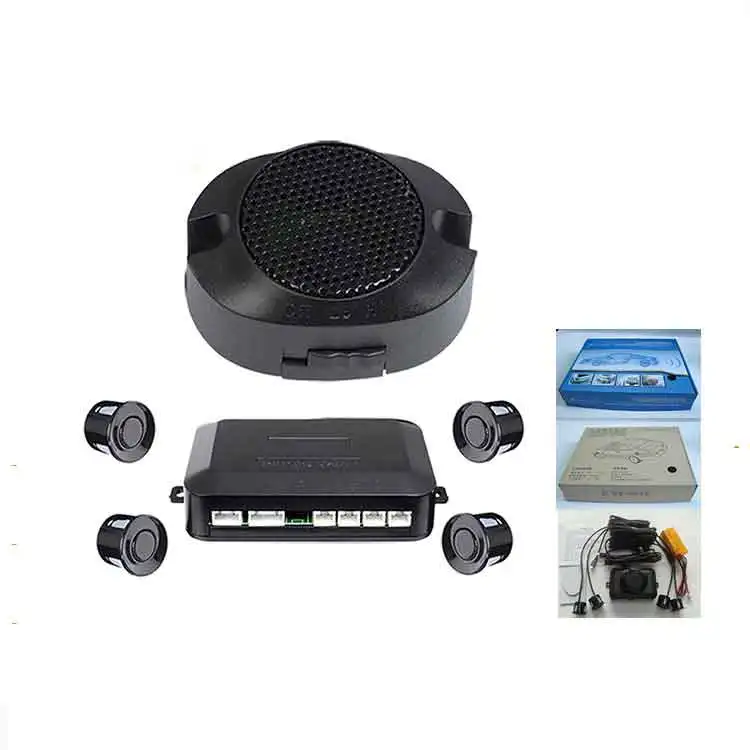 12V Car Parking 4 Sensor 30CM Reversing Radar Sound Buzzer Reverse