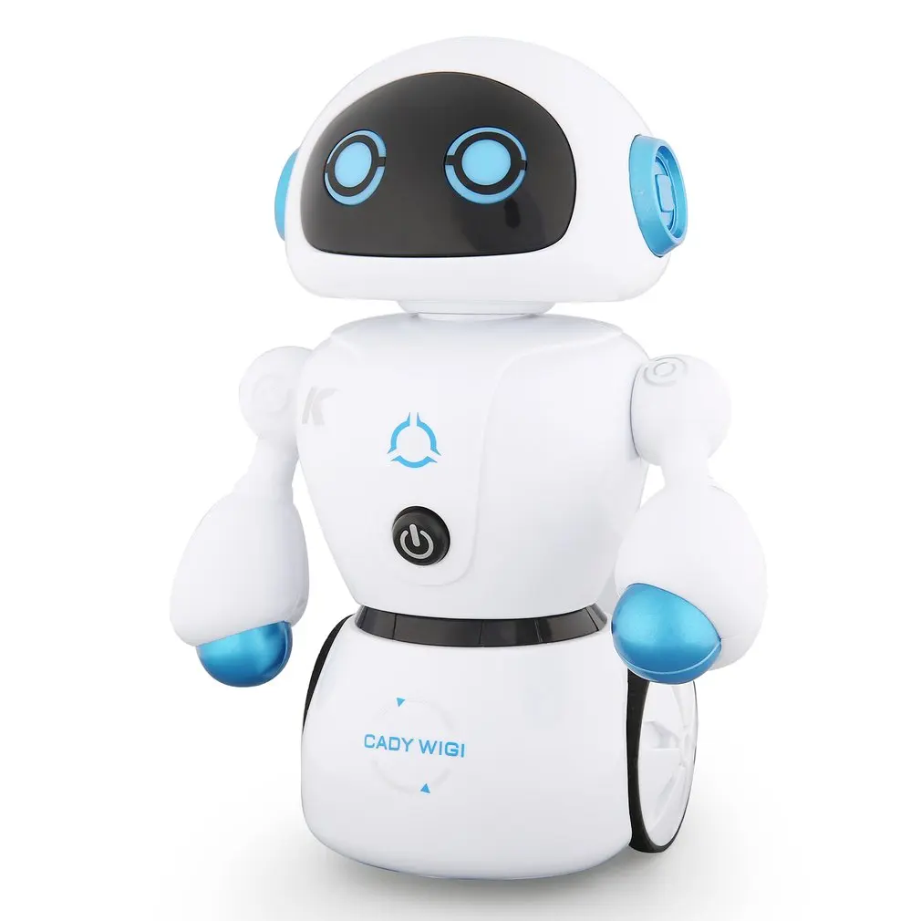 

Hot JJR/C R6 CADY WIGI Intelligent RC Robot Music Dancing Smart Robot Programmable Line-following Maze-solving Kid RC Roboat Toy