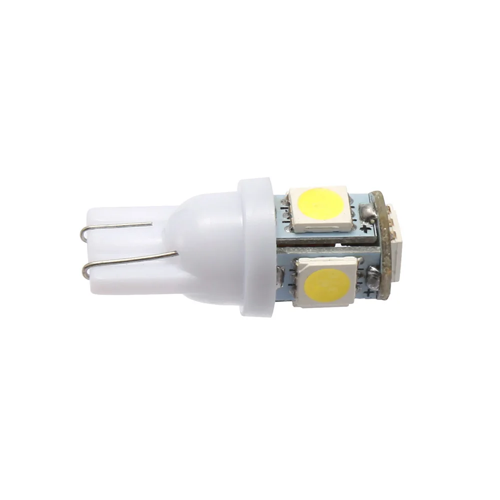 10 шт водить автомобиль DC 12 v лампада свет T10 5050 Super White 194 168 w5w T10 Led Парковка Авто лампы тормоз с клиновым разжимом лампа