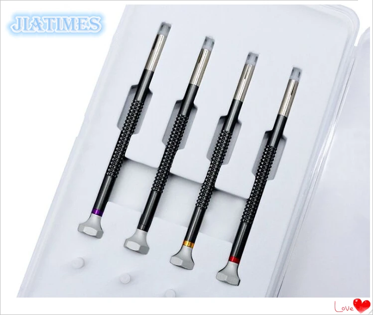 

New ! 4 Pcs Set Watch Hand Setting Fitting Tool 0.6 /1.0 /1.2 /1.4 Watch Repair