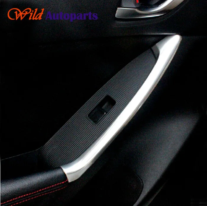 Chrome Interior Inside Rear Door Handle Cover Armr...