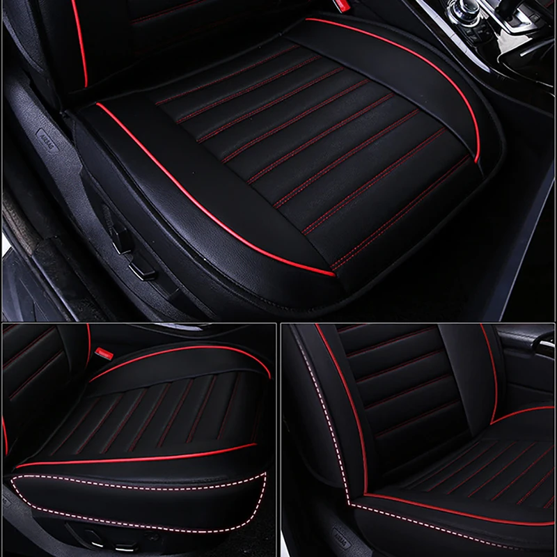 HeXinYan Leather Universal Car Seat Covers for Mazda all models mazda 3 5 6 CX-5 CX-7 CX-9 automobiles accessories car styling