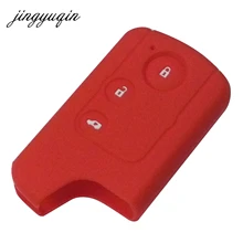 jingyuqin Silicone key Case Cover for Honda Civic Remote Smart Case Protective Holder