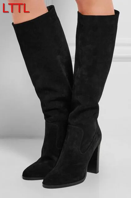 under the knee boots