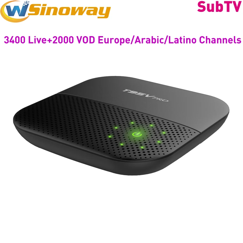

Iptv Brasil Android TV Box T95V PRO With Subtv Watch Europe Arabic Russia Bulgaria Pakistan Srilanka Turkey Poland Kurdish IP TV