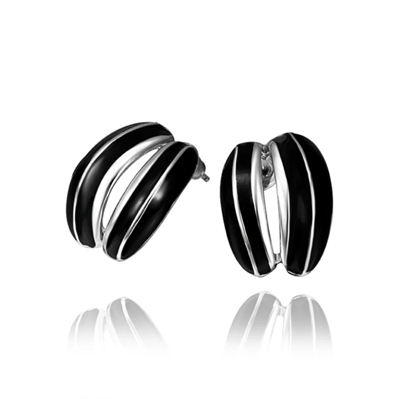 Earrings 18K Gold Beautiful Inlaid Crystal Popular Jewelry Wholesale Prices iiur LGPE636 | Украшения и аксессуары
