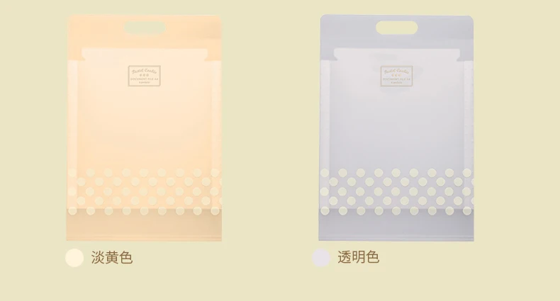 KOKUYO пастельных печенье WSG-DFC65 A4 6 P папку сумка для хранения CD широкий кошелек Портативный Стиль