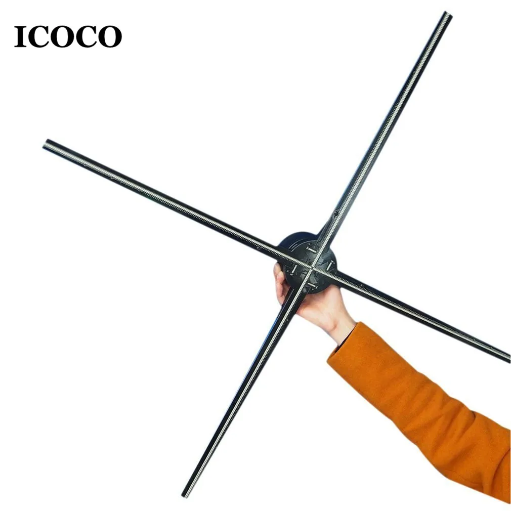 

ICOCO Professional High Tech 1M 3D LED Holographic Projector Fan Player Wholesale