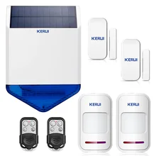 Беспроводная Стробоскопическая сирена, сигнальный сигнал, красный звуковой светильник, сирена, домашняя охранная сигнализация, детектор движения, сигнализация