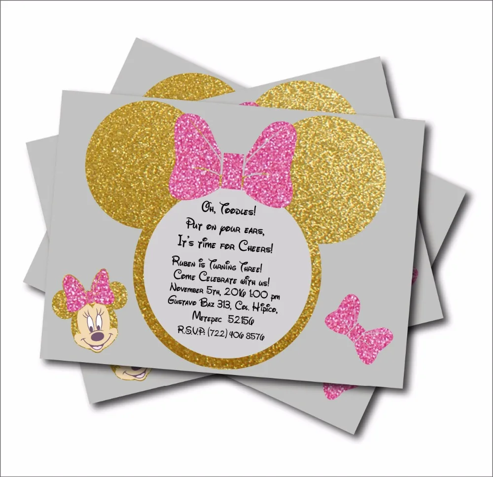 10 Personnalise Enfants Fete D Anniversaire Invitations Invite Minnie Mickey Mouse Maison Cartes De Voeux Papeterie 10 Personnalise Enfants Fete D Anniversaire Invitations Invite Minnie Mickey Mouse Maison Cartes De Voeux Papeterie