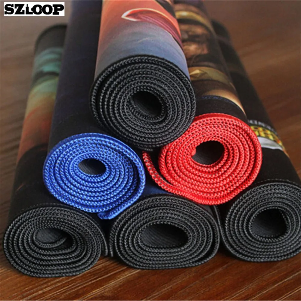  Gaming Mouse Pad LOL Increase Thickening PC Waterproof Locking Edge Lock Soft Mice Pads XL For Comp