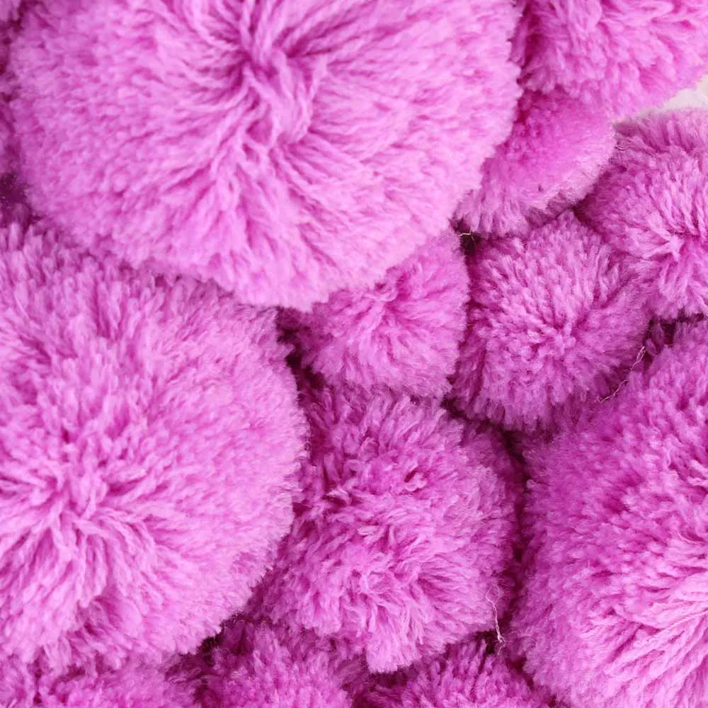 MrY Bed Hanging Tent Toy Funny Raining Clouds Water Drop hair ball string Baby Rattles for 3