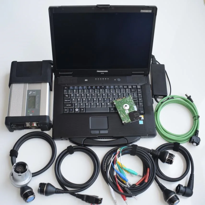 Супер MB Star C5 SD Conenct с ноутбуком cf52 Toughbook диагностический ПК новейшим программным