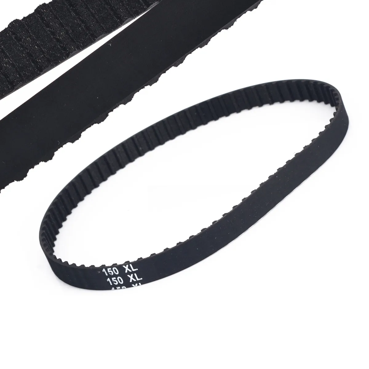 1PCS Black 150XL Timing Belt 10mm 150XL037 Transmission Belt 75 Teeth Cogged Rubber Geared Drive Synchronized Belt
