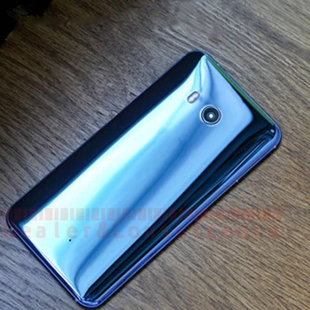 

10Pcs Glass Case For HTC U11 (All Checked) Housing Rear Door Back Battery Cover with Camera Lens (Has Lens is the best quality)