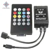 20 Keys DC 12V Sound Sensor Music IR Remote LED Controller for RGB Strip Light ► Photo 1/6