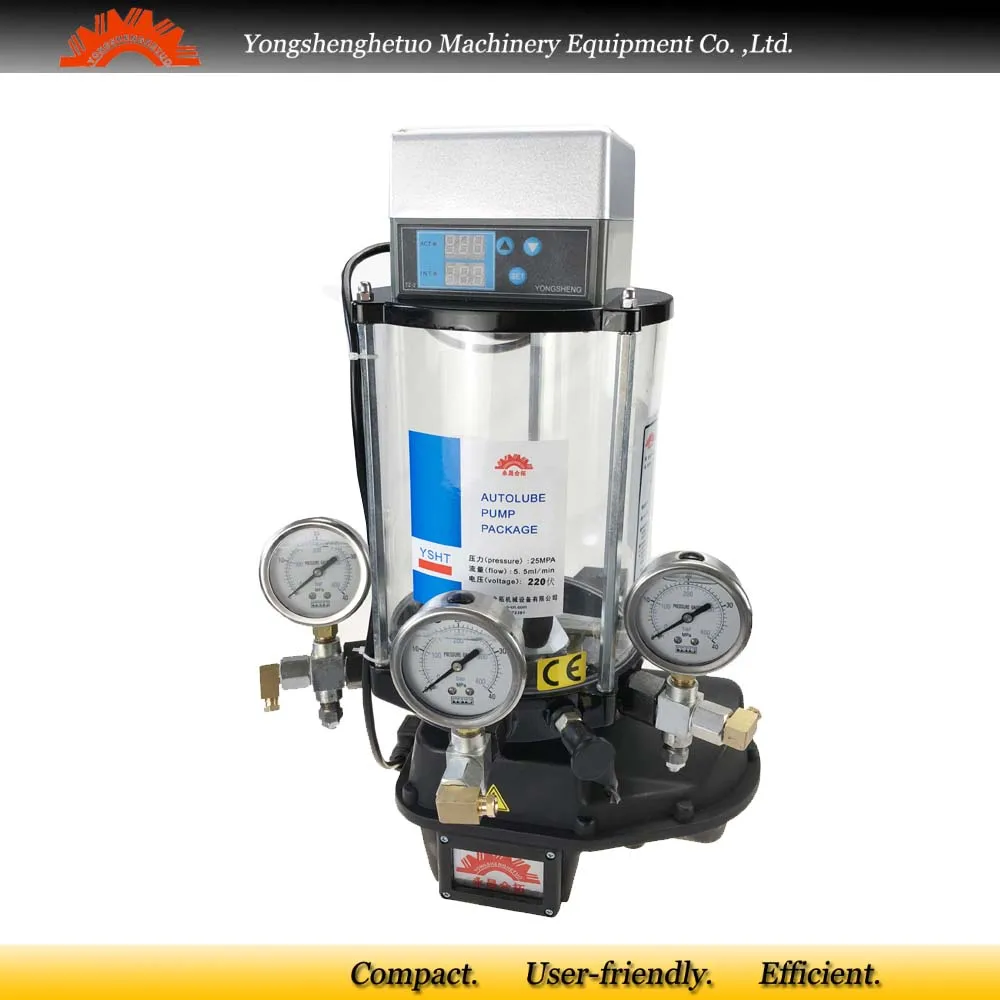 Electric grease lubrication pump lubricator 4L digital timer EGM A for