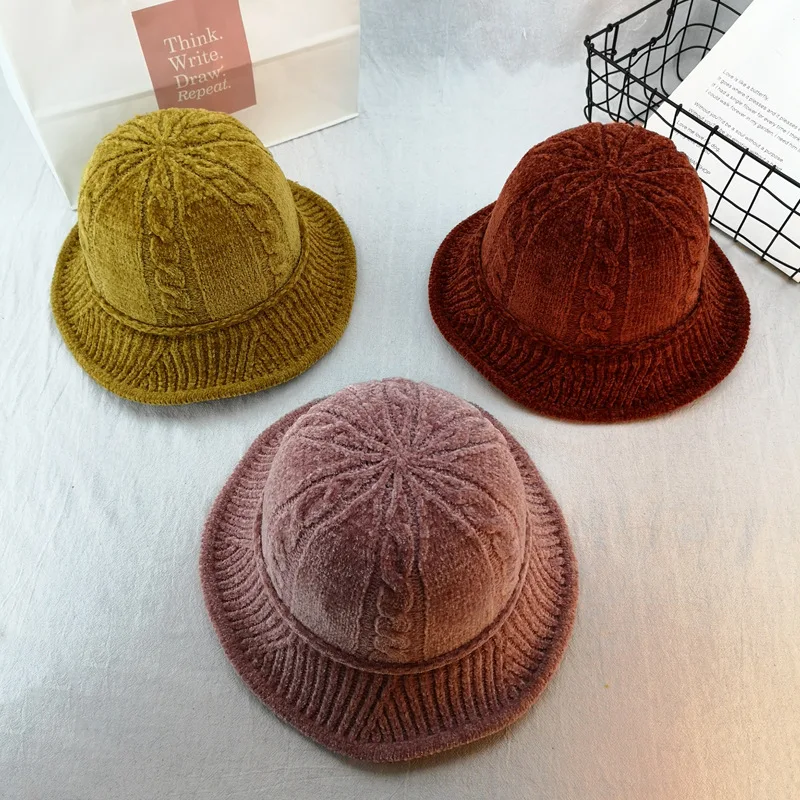 10 шт./лот/, 01810-duxiao4416, зимняя теплая шенильная вязаная женская шапка с куполом, женская шапка для отдыха, оптовая продажа
