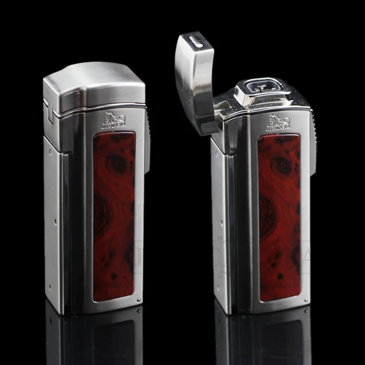 LUBINSKI High end Multifunctional Cigar Lighter Large Table 4 Torch Jet Lighter Windproof