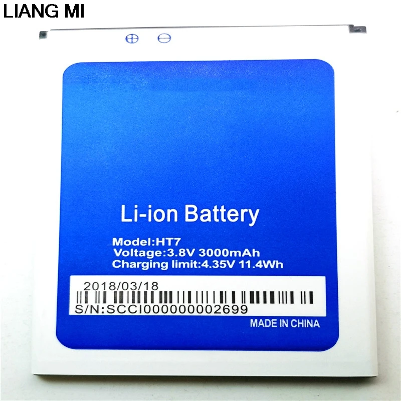 

3000mAh HT7 Battery For Homtom HT7 HT7 Pro Mobile phone battery with phone stander for gift