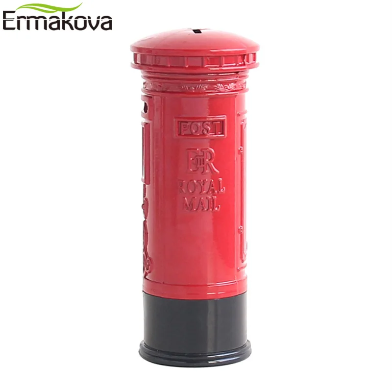 Металлическая лондонская телефонная будка ERMAKOVA почтовый ящик коробка для денег
