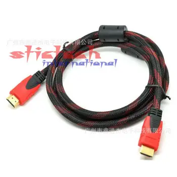 

by dhl or ems 200 pcs Big Discount Male to Male HDMI to HDMI Cables for PS3 HDTV LCD FULL HD 1080P Gold Plated High Speed 1.5M