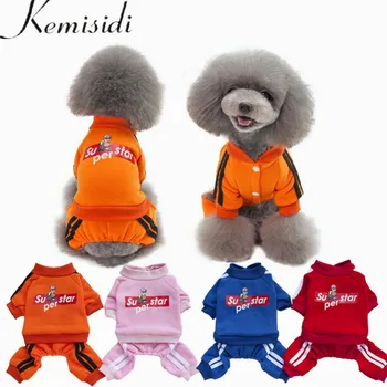 2020 mode automne hiver chien vêtements pour petits chiens Chihuahua manteau pour chat chien chaud manteau doux coton vêtements pour animaux S-XXL