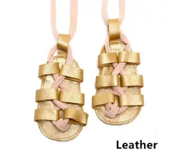 Honteya новые летние сапоги модные римские девушки дети Сандалии-гладиаторы для маленьких девочек сандалии натуральная кожа детская обувь 6
