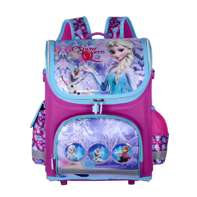 Upgrade Multi-Style Elsa Bag Butterfly Princess Backpack Waterproof Girls School Bags Orthopedic Backpack for Girl mochila kids