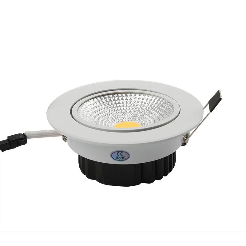 Super Bright Dimmable Led Downlight COB Lamp 3w 5w 7w 12w Recessed Spot Lights Bulbs Indoor Home led downlight recessed ceiling spotlight
