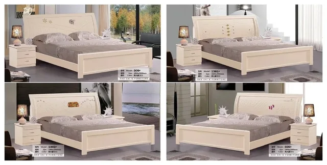 Best Offers solid wood bed Fashion Carved leather french bedroom furniture king size HC00117 Best Offers solid wood bed Fashion Carved leather french bedroom furniture king size HC00117