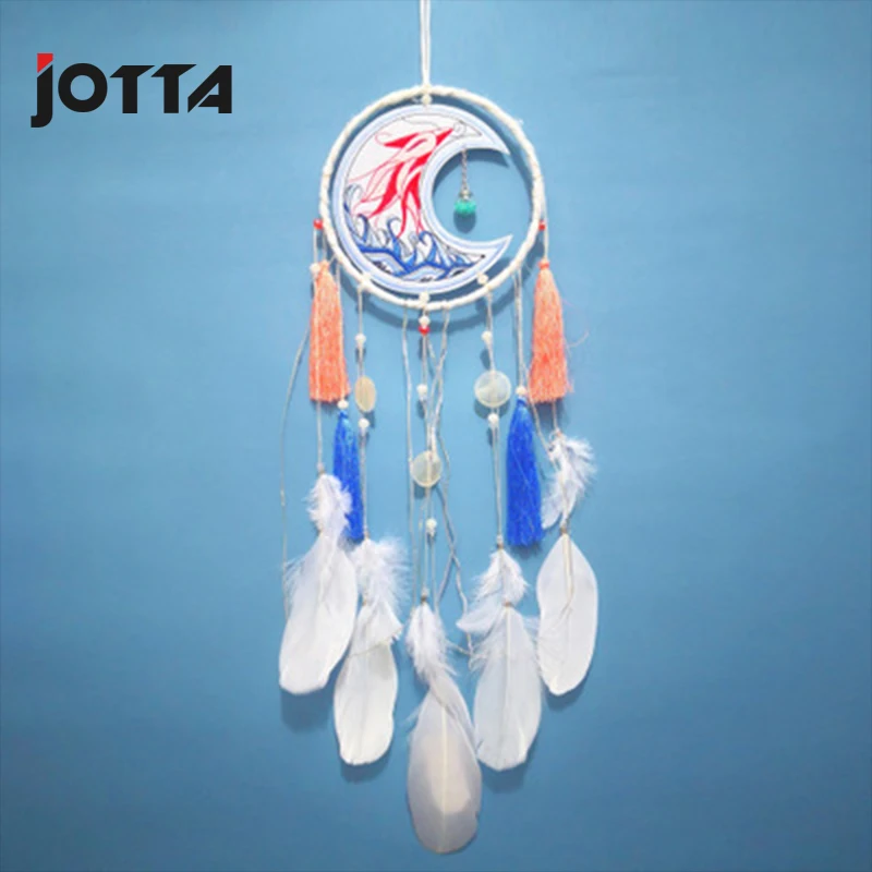 

Creative Ancient Myth Jingwei Dreamnet Hanging Articles Handmade Embroidery Ins Girls Heart Dreamnet Gifts to Girlfriends