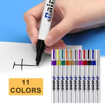 

Paint Pens Oil-based Paint Marker Long Lasting Fast Drying Marker Pen Waterproof No Fading For Paint Graffiti Writing Signature