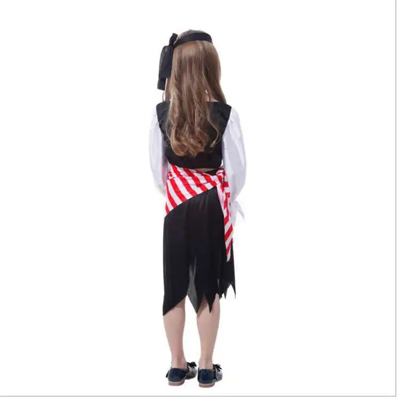 Halloween Girls Show Children's Costumes Pretty Little Pirate Role Play Cosplay Costumes Halloween Girls Show Children's Costumes Pretty Little Pirate Role Play Cosplay Costumes
