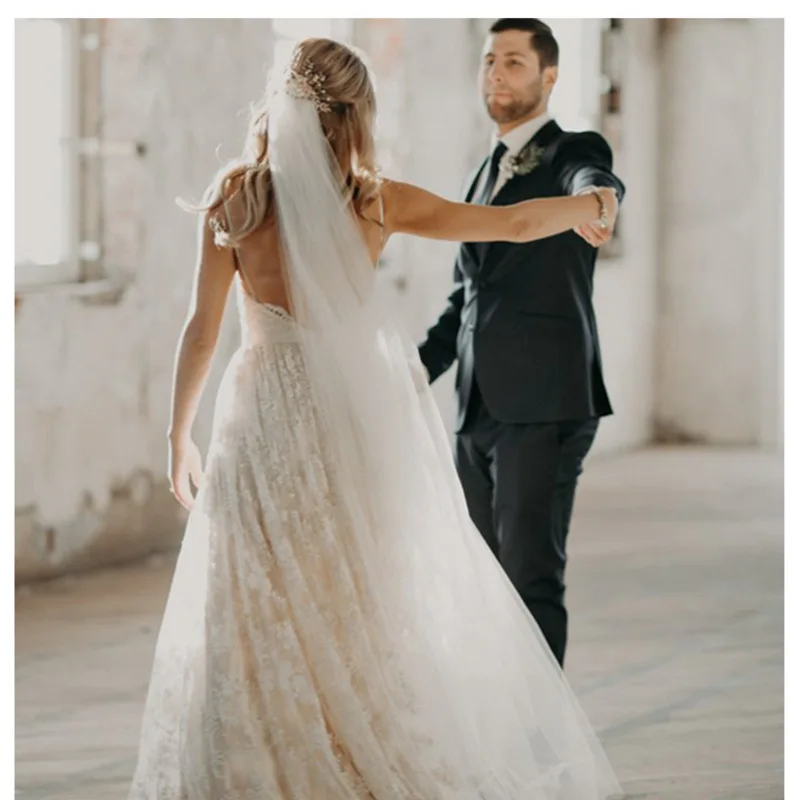 SoDigne-Ivory-Informal-Wedding-Dress-2019-A-Line-Crystal-Sash-Bride-Wedding-Dresses-Romantic-Vestidos-de (4)