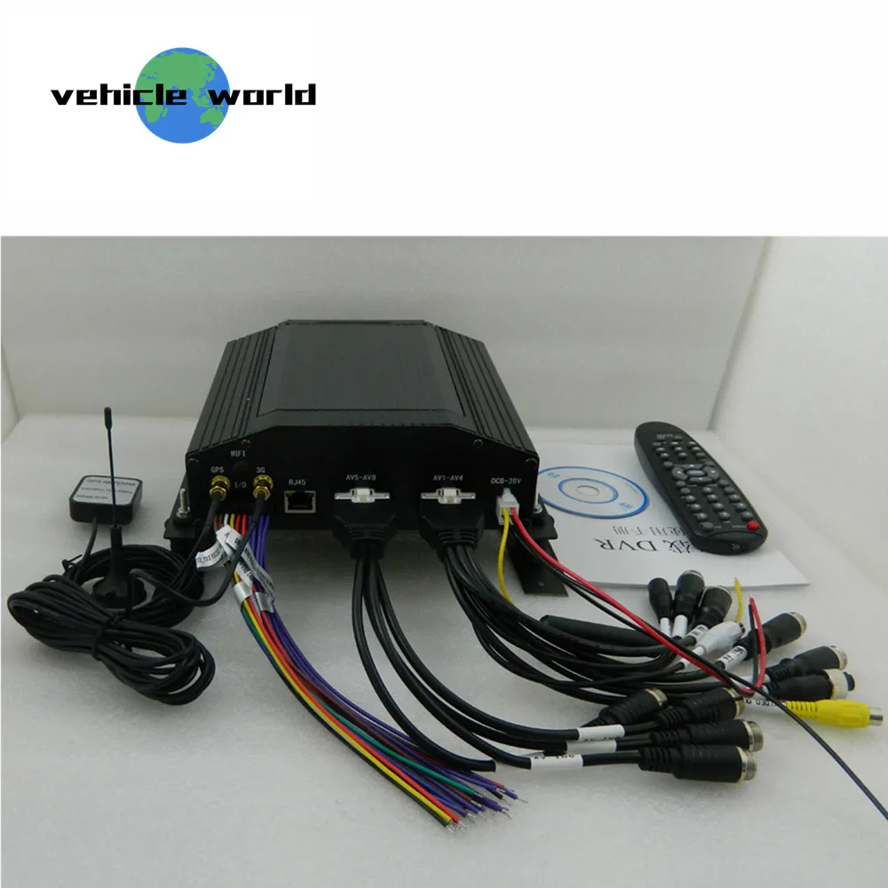 8 каналов 1.0MP AHD 720P HDD школьный автобус прицеп грузовик такси автомобиль GPS 3G