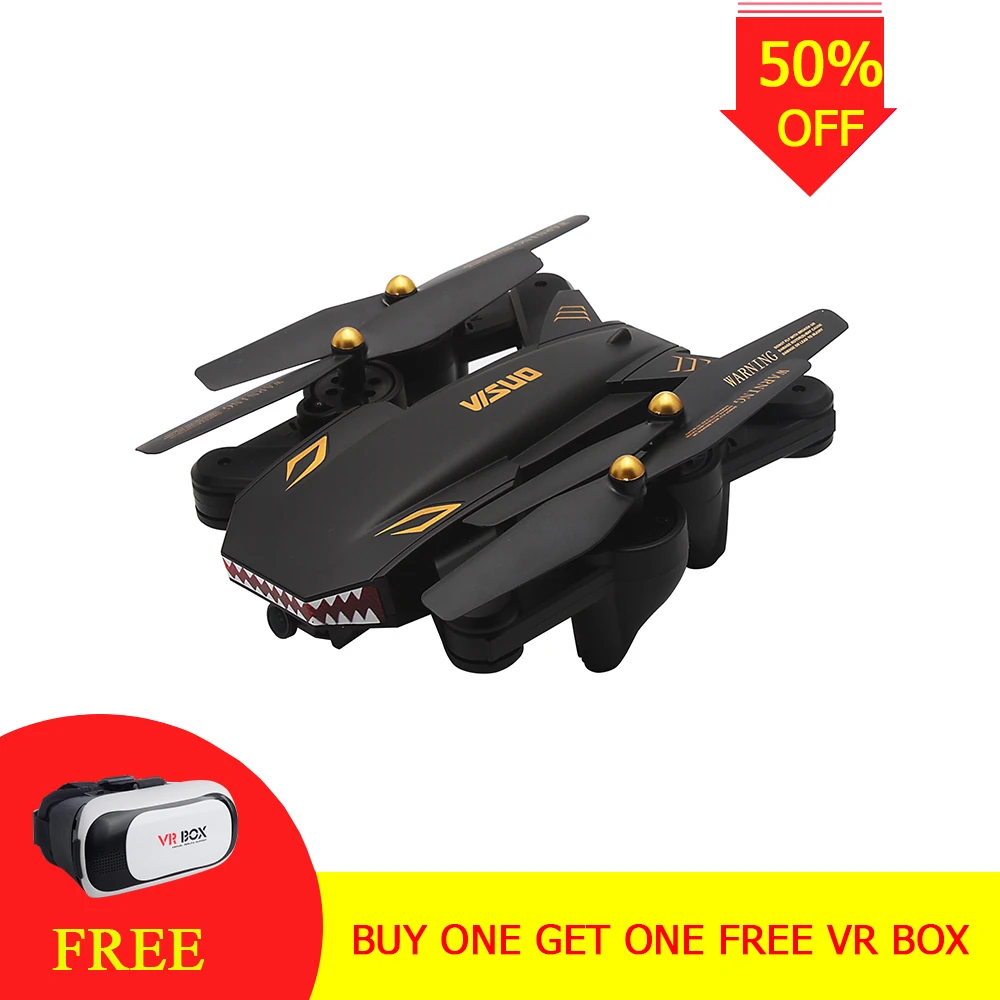 

Super Long Flight Time XS809S Foldable Selfie Drone with 0.3MP/2MP Wifi FPV Camera Dron XS809HW Upgraded RC Quadcopter