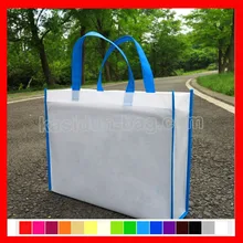 500 шт./лот) Размер W40xH30xD10cm Нетканая ткань многоразовая эко-сумка