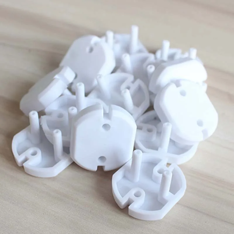 Baby Child Safety Guard Electric Shock Proof Plugs Protector Rotate Cover EU Stand Power Socket Cover Electrical Outlet 10pcs kid finger protector