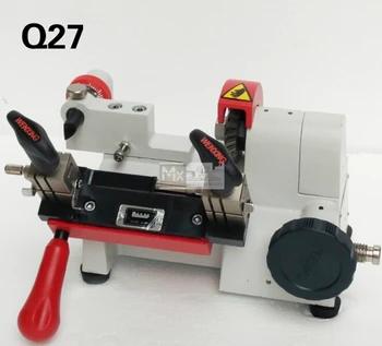 

White Color Wenxing Q27 Key Duplicating Copy Cutting Machine Only Work on 220volts Locksmith Tools Supplies