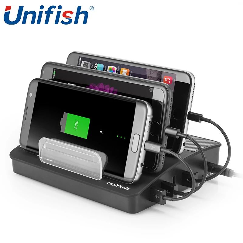 Unifish Multifunction Smart Bluetooth Speaker Stereo with Smart 4 Ports