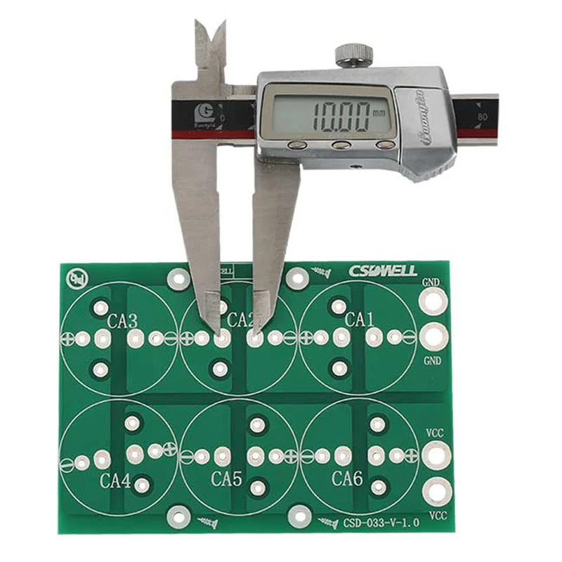 

Electrical 50F 100F 220F 360F 400F 500F Six In Series Capacitor Protective Board 2.7V Super Capacitor Balance Protection Board