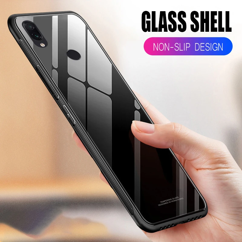 

Luxury Back Cover For Xiaomi Redmi Note 7 Case Tempered Glass Cases For Xiaomi Redmi Note 6 Pro 5 Case For Xiaomi Mi 8 Lite 8 SE