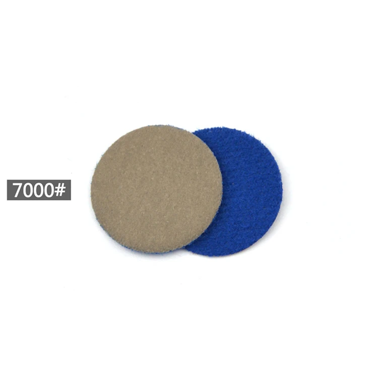 POLIWELL 50 шт. 1 дюймовый шлифовальный круг 1000/3000/5000 шлифовальные диски водонепроницаемый Флокирование абразивной наждачной бумаги для небольшой площади тонкой полировки