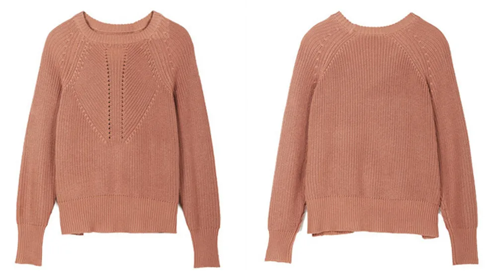 All Occasion Match Women Pullover Sweater Women Sweater Fashion Long Sleeve O-neck Twist Knitted Christmas Sweaters (10)
