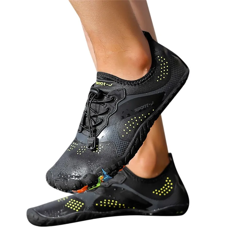 Aqua Shoes Men Quick-Dry Water Shoes Pool Beach Swim Drawstring Shoes Creek Diving Shoes Sneakers #2Y21 (18)