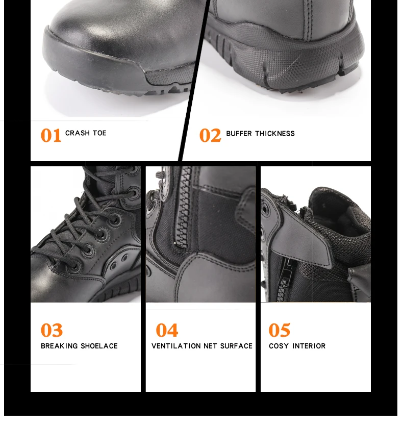 CQB. SWAT/ стиль; армейские ботинки черного цвета; военные мужские ботинки; весенние мужские ботинки на молнии с драконом