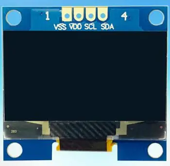

1.3 inch 4PIN White/Blue OLED Screen Module SSD1106 Drive IC 128*64 I2C Interface