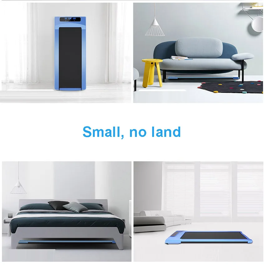 Мини-электрическая беговая дорожка для бега фитнес-беговая дорожка с ...