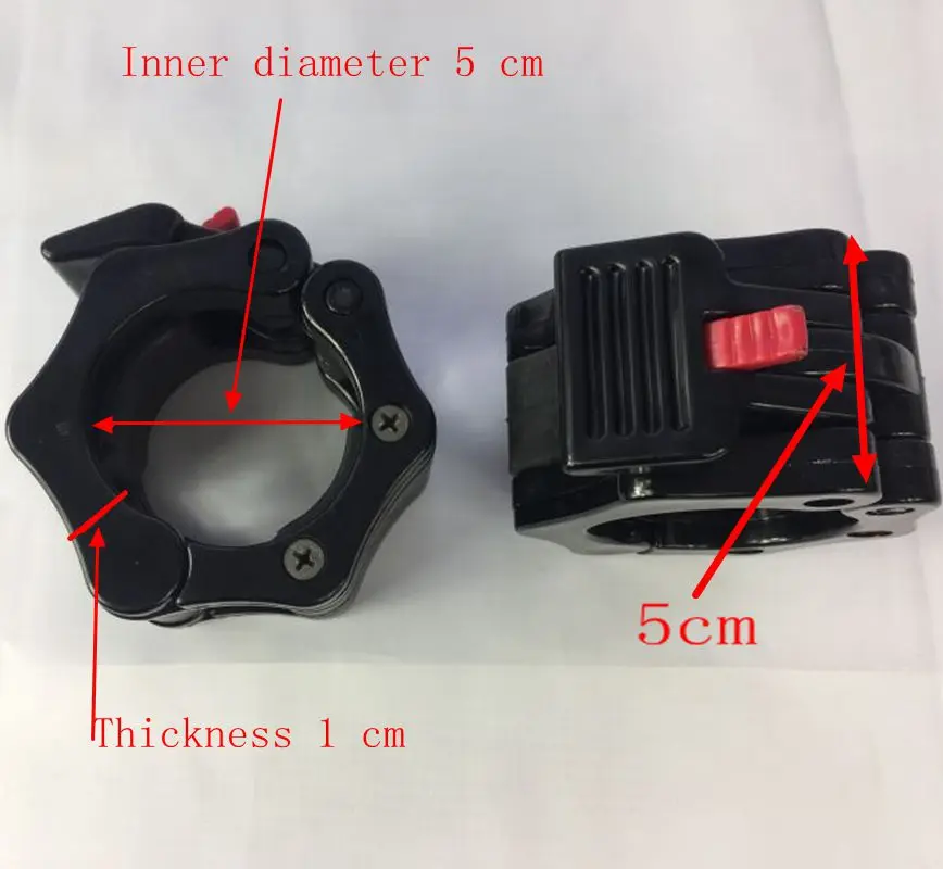1 пара " тяжелоатлетическая штанга чокер с зажимами челюсти быстрый выпуск гантелька Фитнес Бодибилдинг зажимы стандарты ошейники